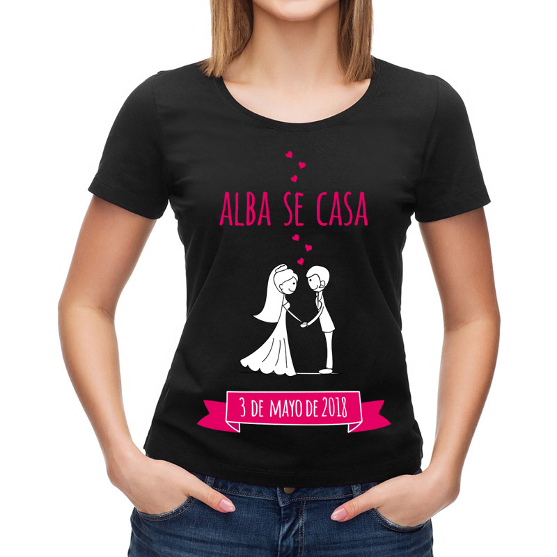 Regalos personalizados: Camisetas personalizadas: Camiseta personalizada despedida de solteras