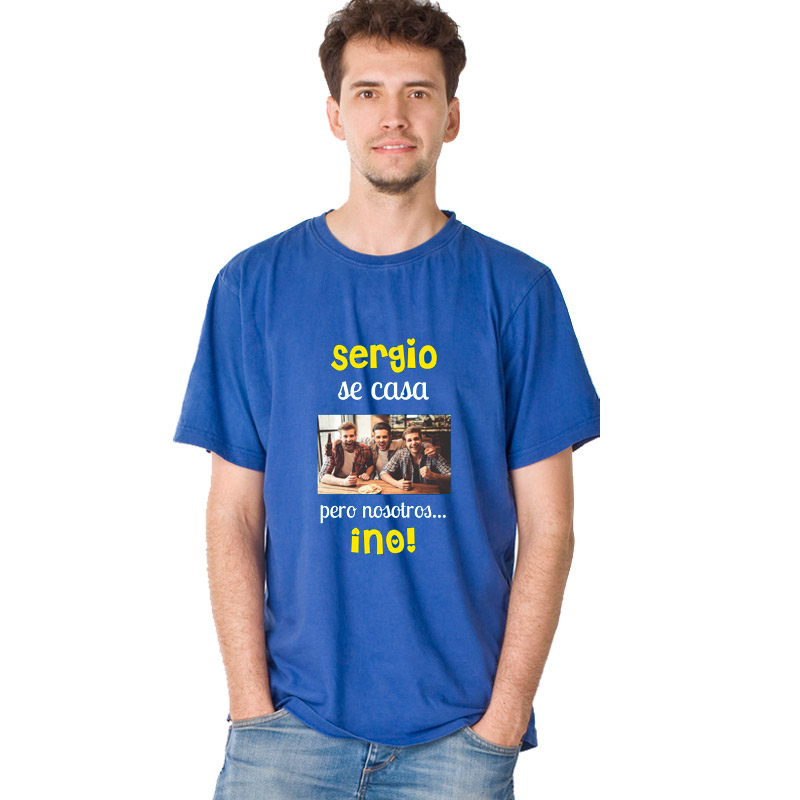 Regalos personalizados: Camisetas personalizadas: Camiseta personalizada despedida Él se casa...