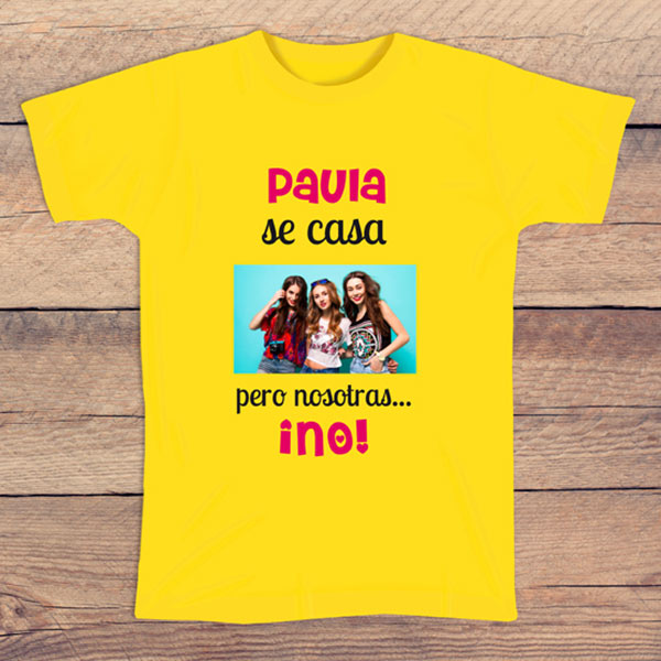 Regalos personalizados: Camisetas personalizadas: Camiseta personalizada despedida Ella se casa...