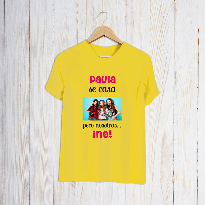 Regalos personalizados: Camisetas personalizadas: Camiseta personalizada despedida Ella se casa...