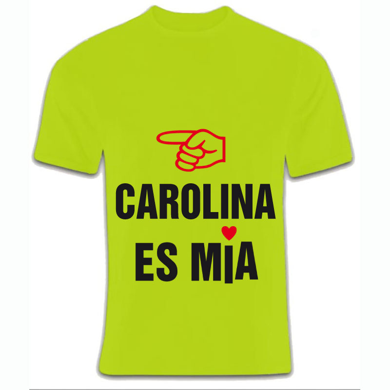 Camiseta personalizada "Es mía"
