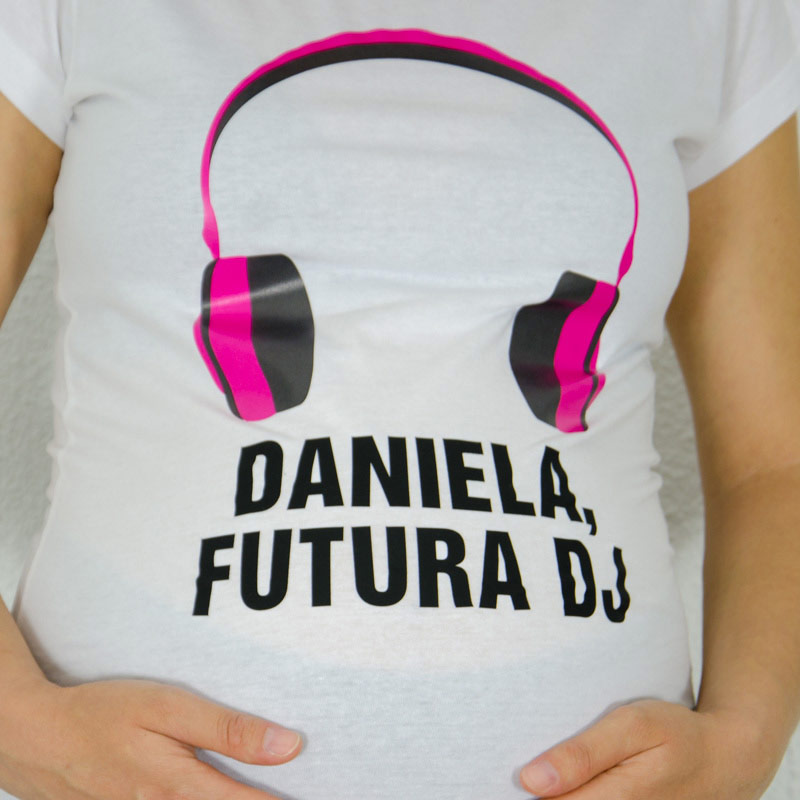 Regalos personalizados: Camisetas personalizadas: Camiseta personalizada futura dj