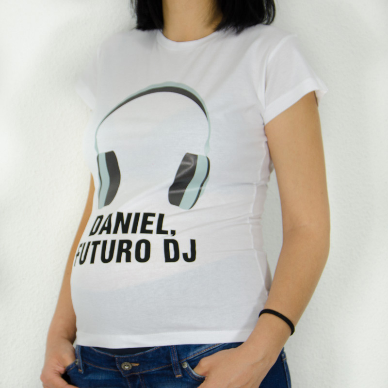 Regalos personalizados: Camisetas personalizadas: Camiseta personalizada futuro dj