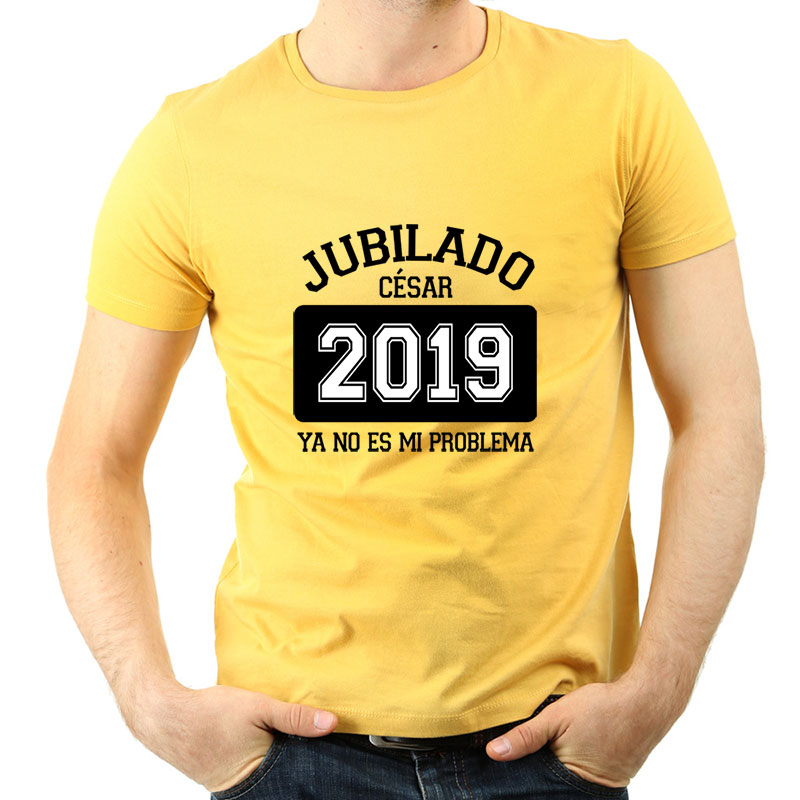 Regalos personalizados: Camisetas personalizadas: Camiseta personalizada jubilación