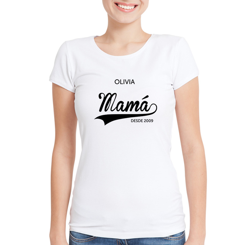 Regalos personalizados: Camisetas personalizadas: Camiseta personalizada Mamá desde...