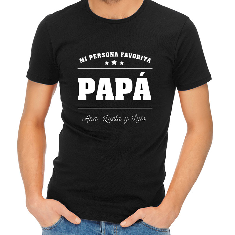 Regalos personalizados: Camisetas personalizadas: Camiseta personalizada Mi persona favorita