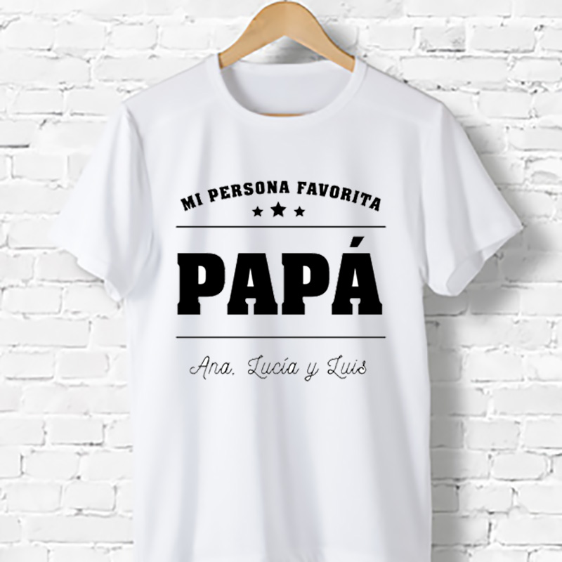 Regalos personalizados: Camisetas personalizadas: Camiseta personalizada Mi persona favorita