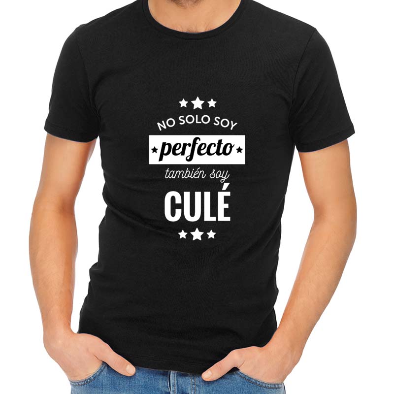 Regalos personalizados: Camisetas personalizadas: Camiseta personalizada 'No solo soy perfecto'