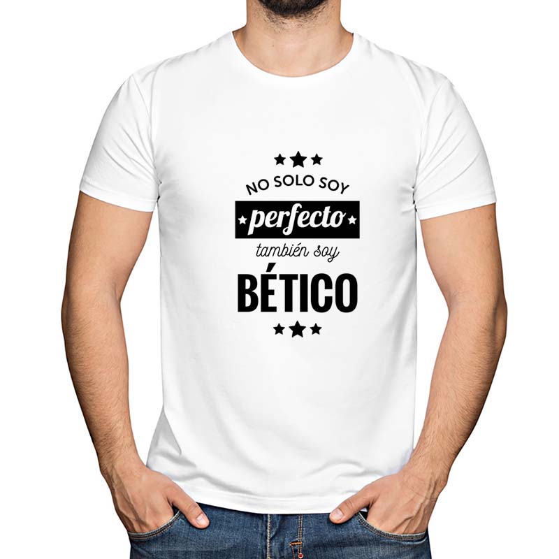 Camiseta personalizada 'No solo soy perfecto'