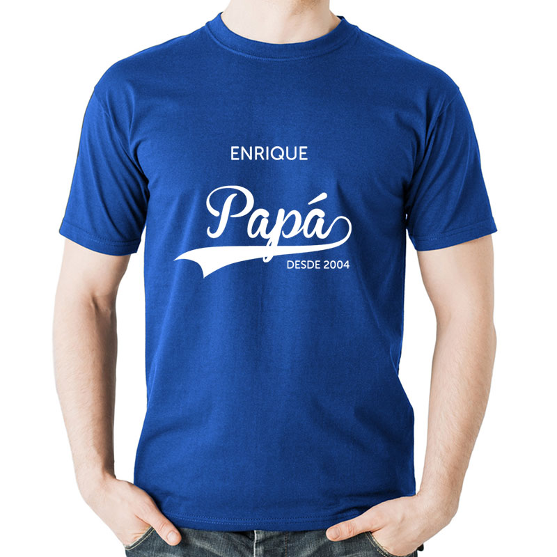 Regalos personalizados: Camisetas personalizadas: Camiseta personalizada Papá desde...