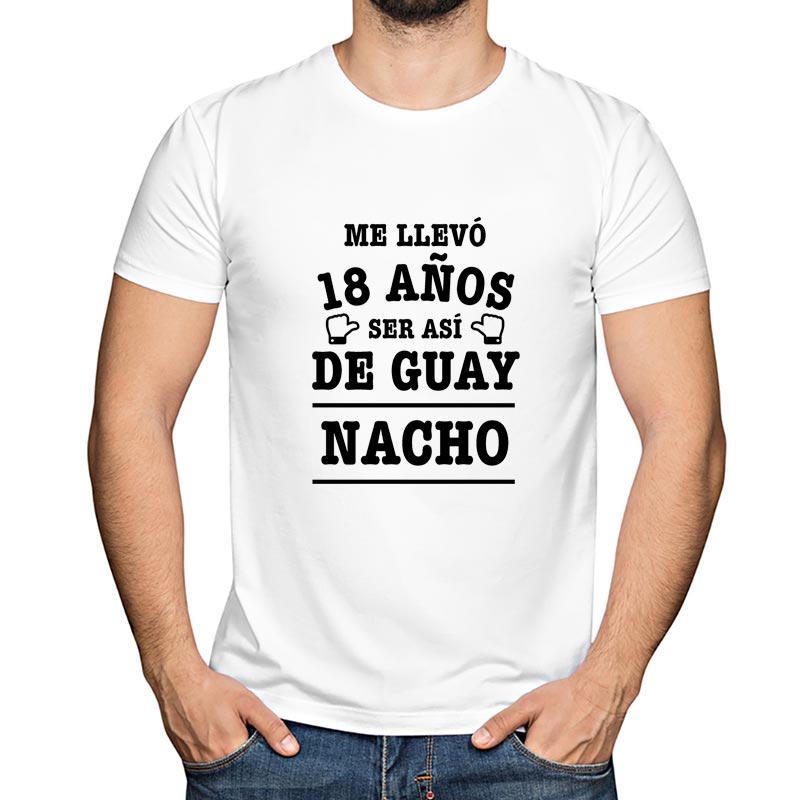 Regalos personalizados: Camisetas personalizadas: Camiseta personalizada para cumpleaños