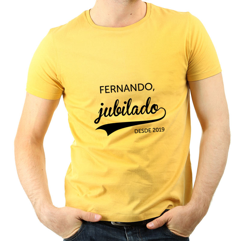 Regalos personalizados: Camisetas personalizadas: Camiseta personalizada para jubilado