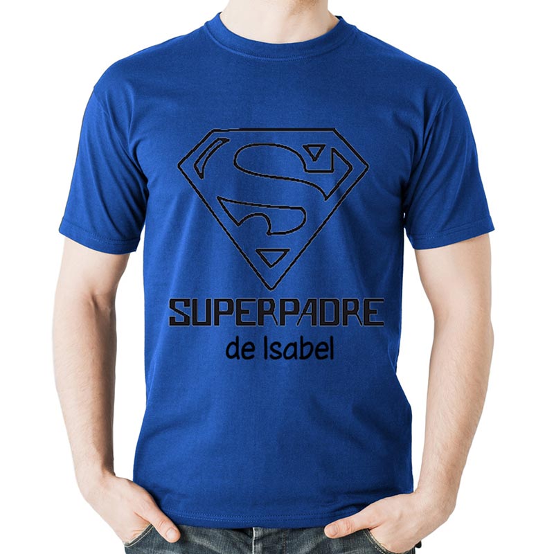 Regalos personalizados: Camisetas personalizadas: Camiseta personalizada SuperPadre