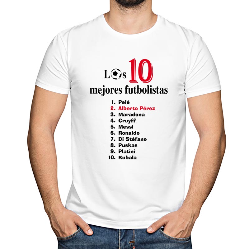 Camiseta El mejor regalo para Papá Personalizada 