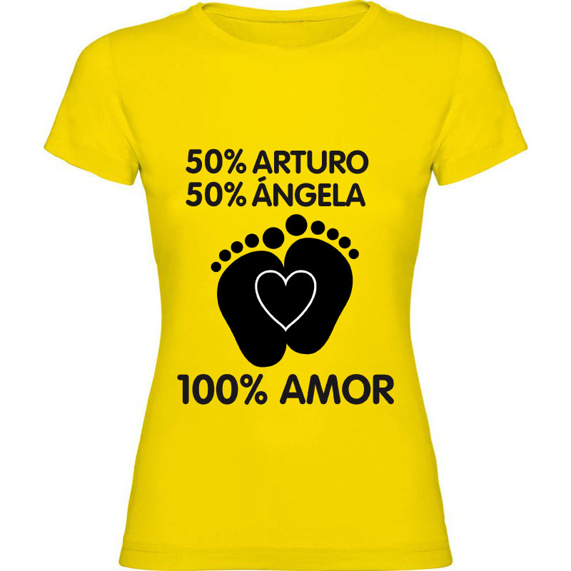 Regalos personalizados: Camisetas personalizadas: Camiseta porcentajes personalizada