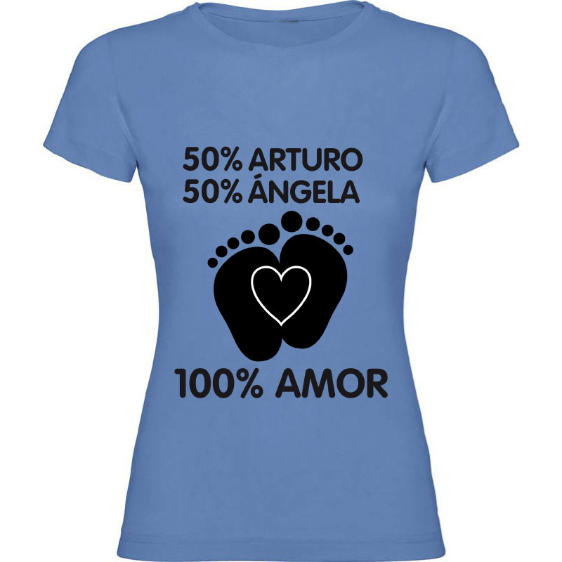 Regalos personalizados: Camisetas personalizadas: Camiseta porcentajes personalizada