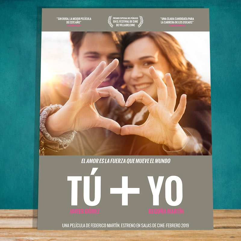 Regalos personalizados: Diseño y decoración: Cartel de película personalizado