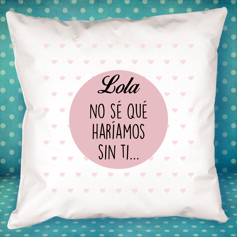 Regalos personalizados: Diseño y decoración: Cojín para mamá personalizado