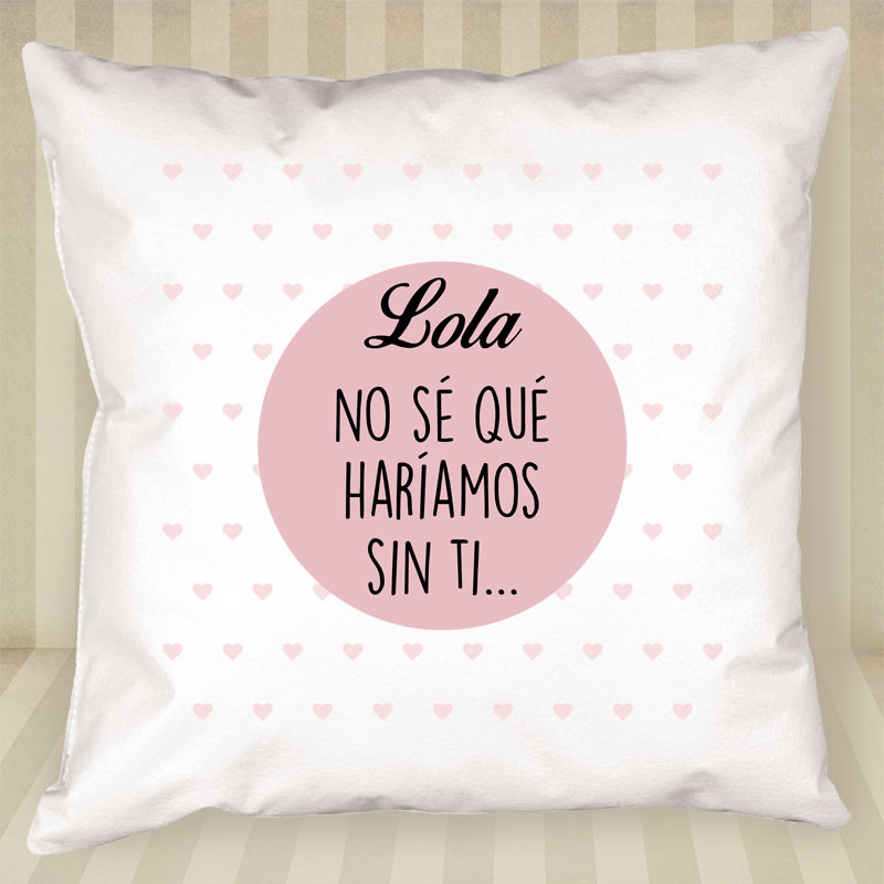 Regalos personalizados: Diseño y decoración: Cojín para mamá personalizado