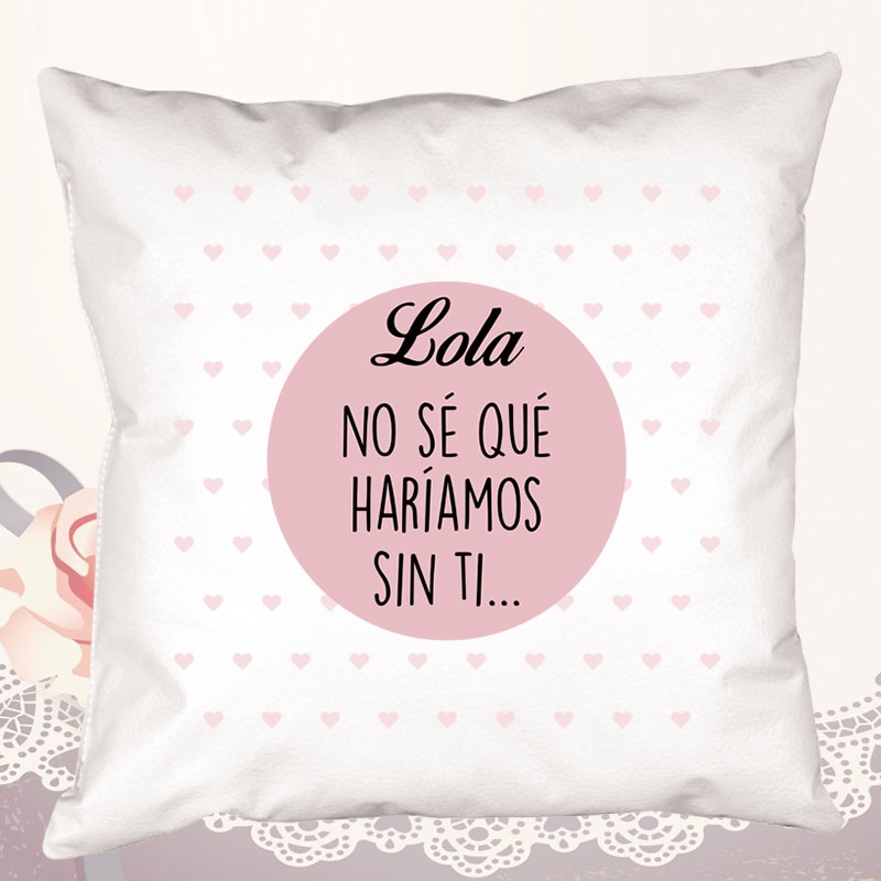 Regalos personalizados: Diseño y decoración: Cojín para mamá personalizado