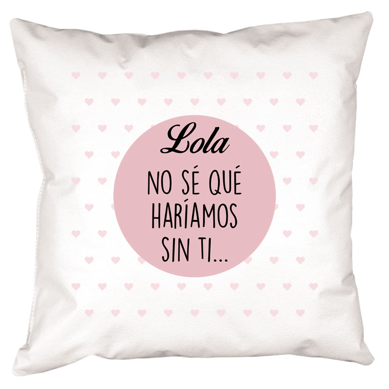 Regalos personalizados: Diseño y decoración: Cojín para mamá personalizado