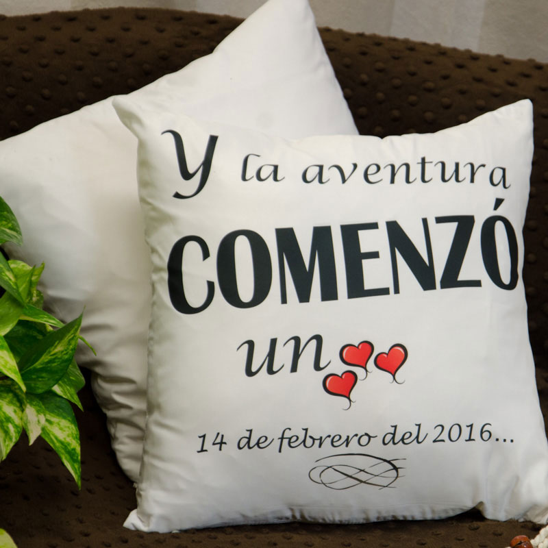 Regalos personalizados: Diseño y decoración: Cojín personalizado Amor