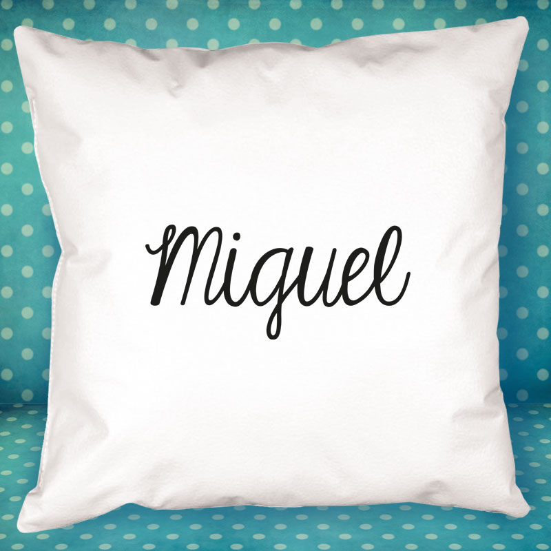 Regalos personalizados: Diseño y decoración: Cojín personalizado con nombre