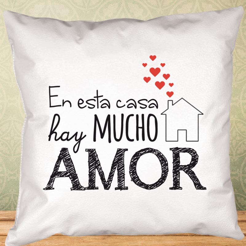 Regalos personalizados: Diseño y decoración: Cojín personalizado hogar