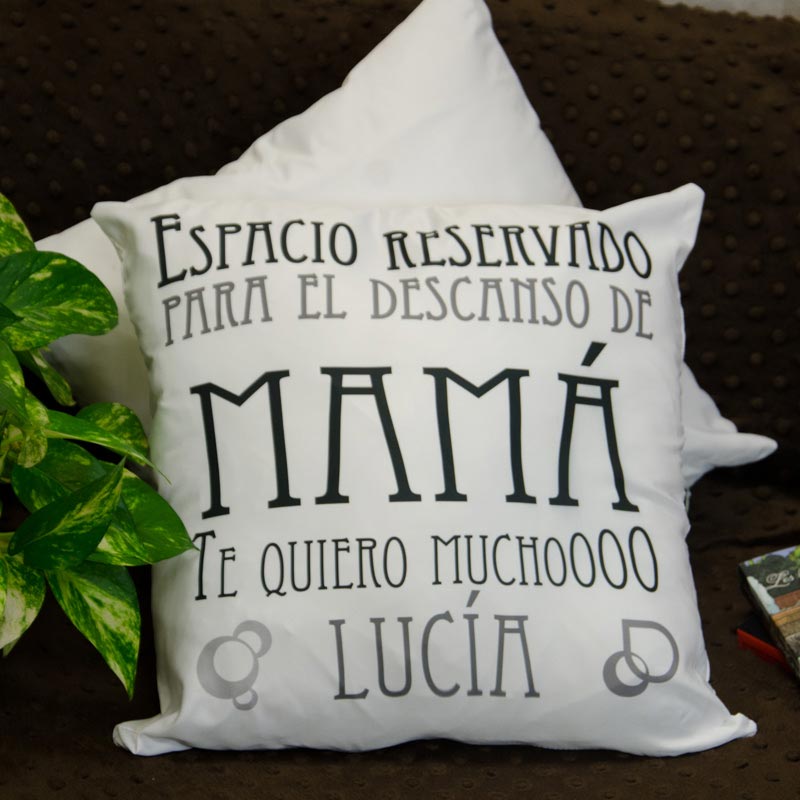 Regalos personalizados: Diseño y decoración: Cojín personalizado Mamá