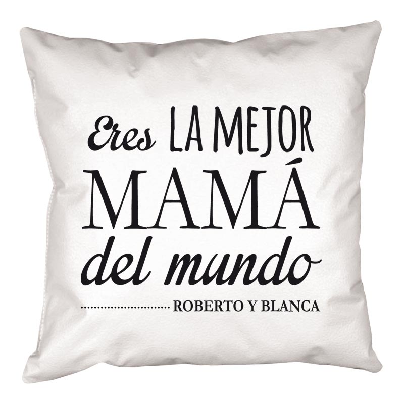 Regalos personalizados: Diseño y decoración: Cojín personalizado mejor mamá