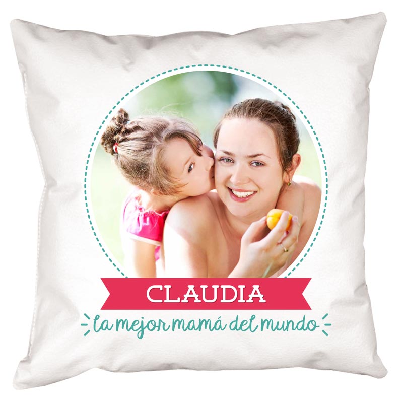 Regalos personalizados: Diseño y decoración: Cojín personalizado para mamá