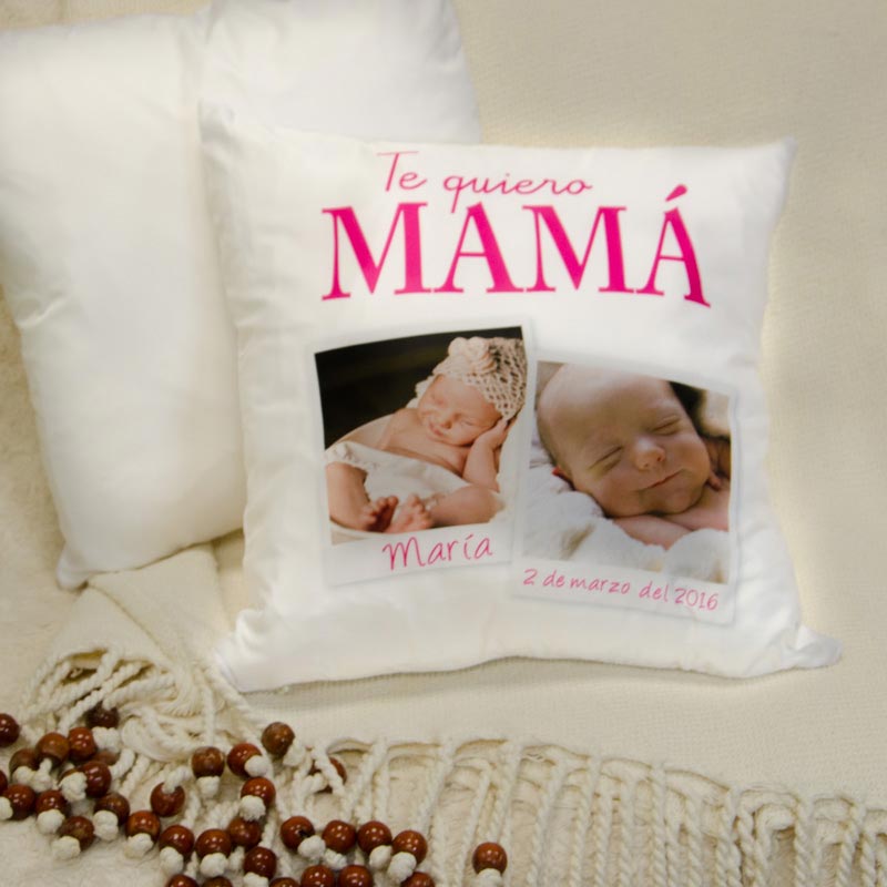 Regalos personalizados: Diseño y decoración: Cojín personalizado Te quiero mamá