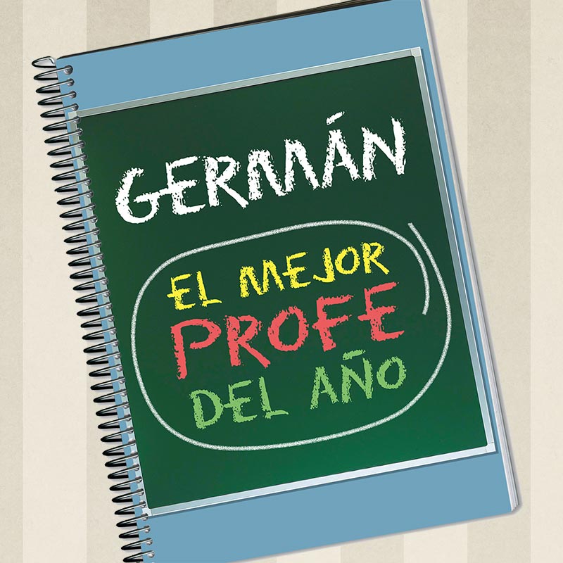 Regalos personalizados: Cuadernos: Cuaderno personalizado al mejor profe