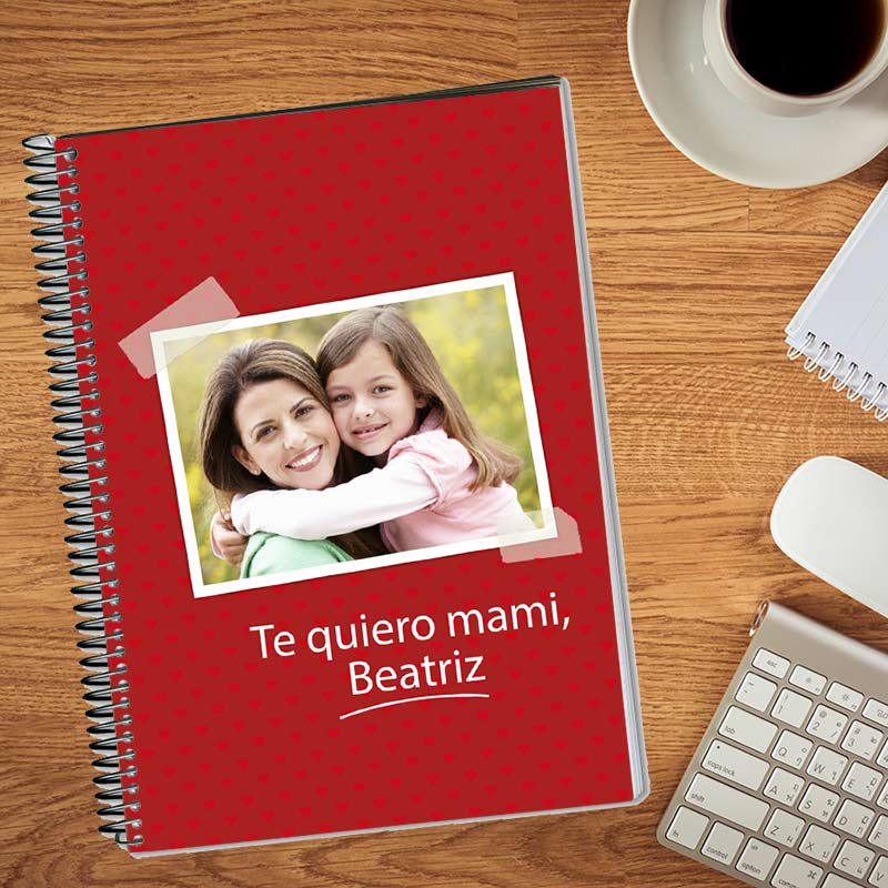 Regalos personalizados: Cuadernos: Cuaderno personalizado para mamá