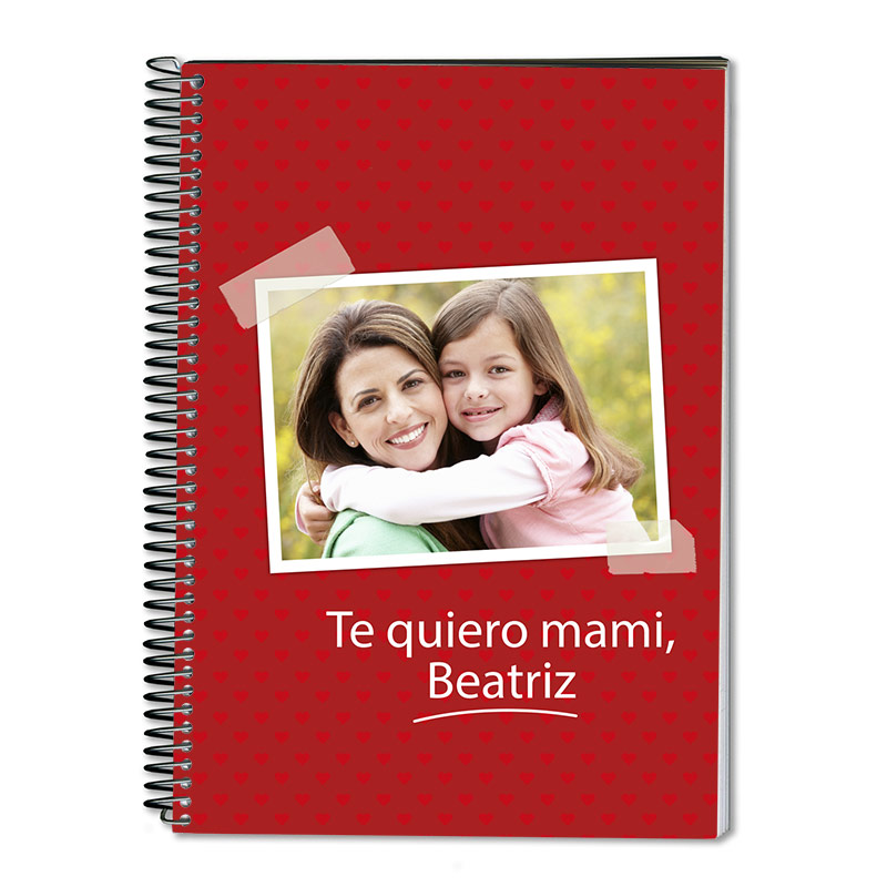 Regalos personalizados: Cuadernos: Cuaderno personalizado para mamá