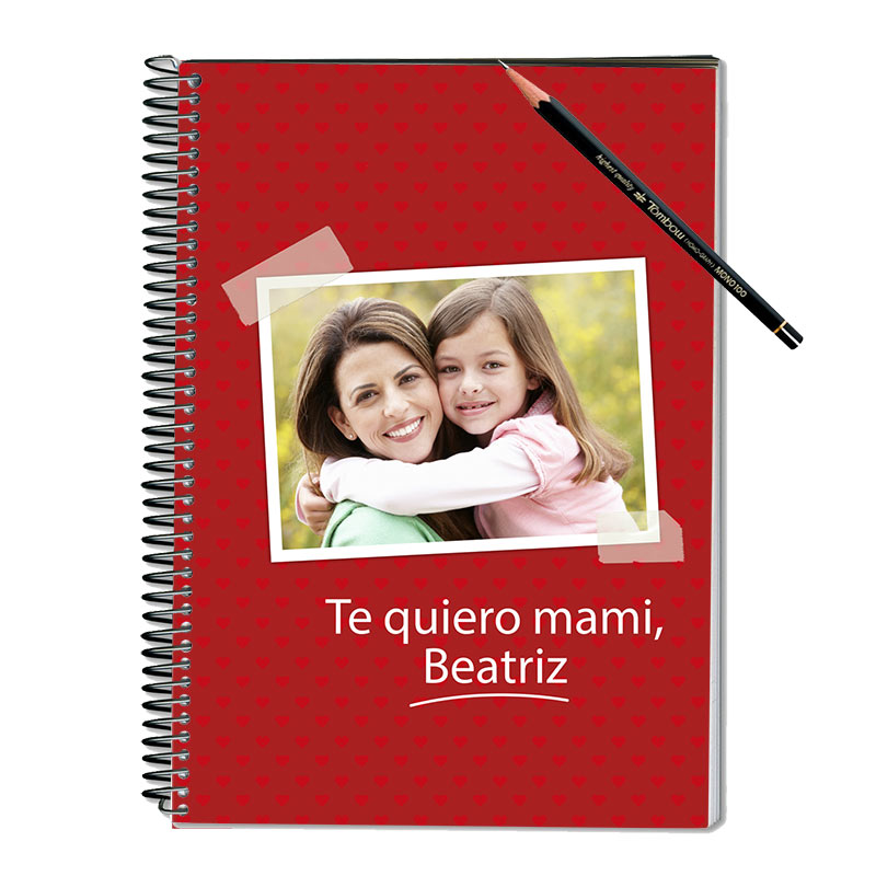 Regalos personalizados: Cuadernos: Cuaderno personalizado para mamá