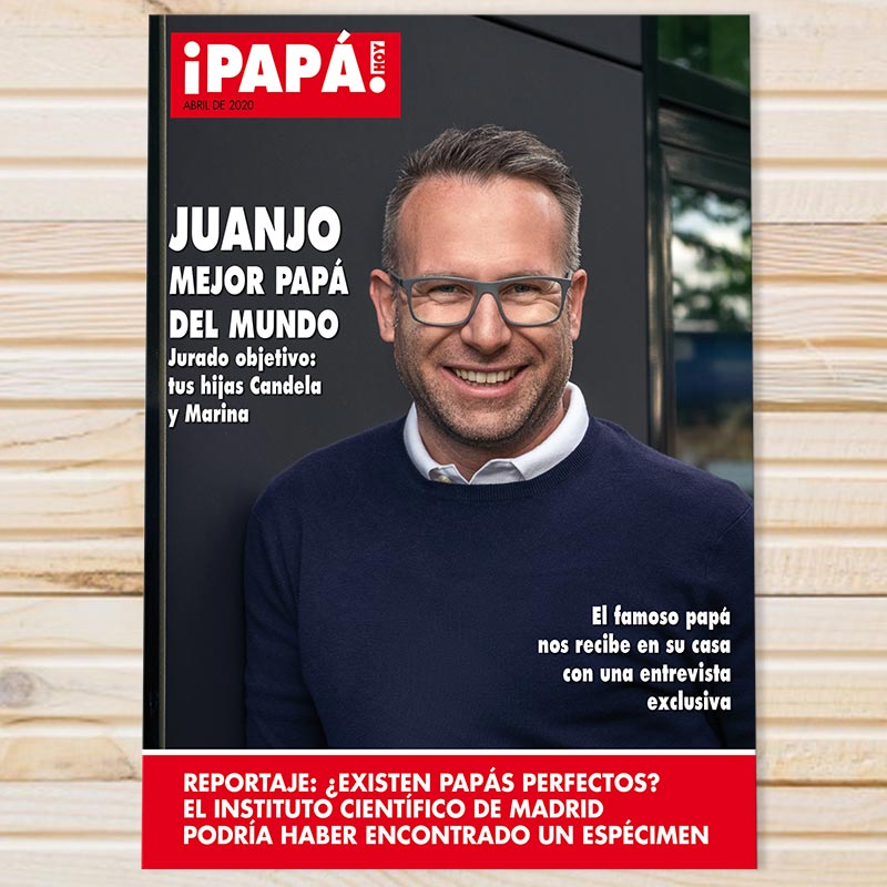 Regalos personalizados: Diseño y decoración: Falsa portada de revista para papá