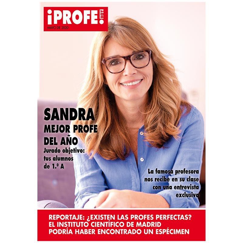 Regalos personalizados: Regalos con fotos: Falsa portada de revista para profes