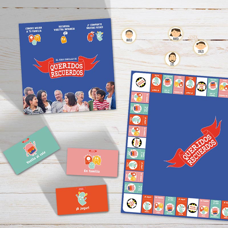 Regalos personalizados: Regalos con fotos: Juego familiar personalizado con avatar