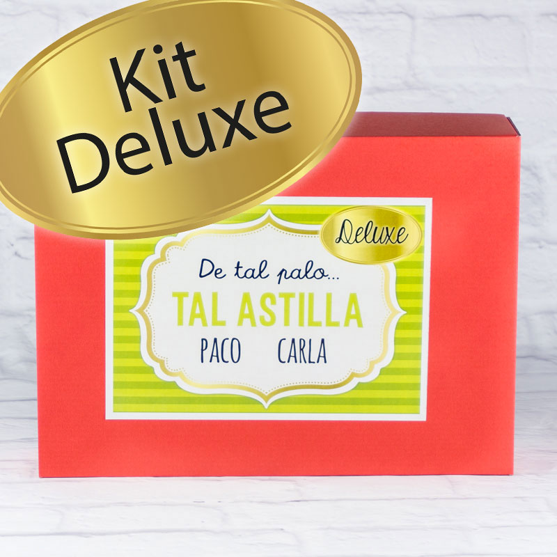 Regalos personalizados: Kits regalo: Kit "De tal palo tal astilla Deluxe" padre e hijo