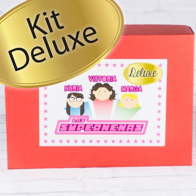 Regalos personalizados: Kits regalo: Kit "Las Supernenas Deluxe" personalizado