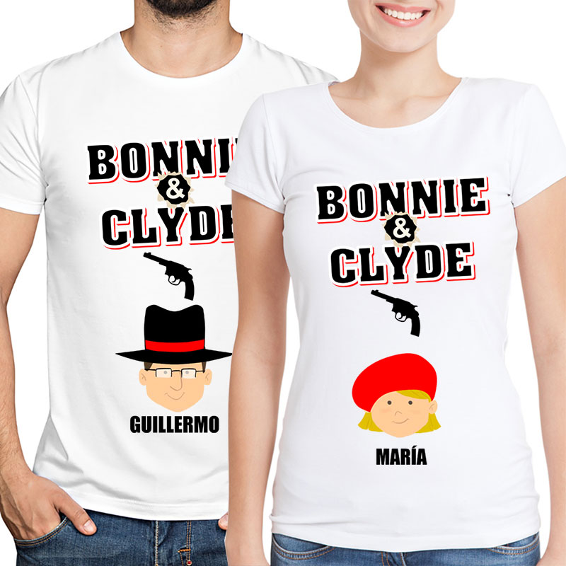 Regalos personalizados: Kits regalo: Kit para parejas 'Bonnie y Clyde' personalizado