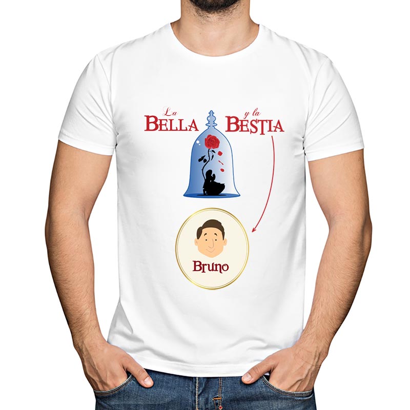 Regalos personalizados: Kits regalo: Kit para parejas 'La bella y la bestia' 