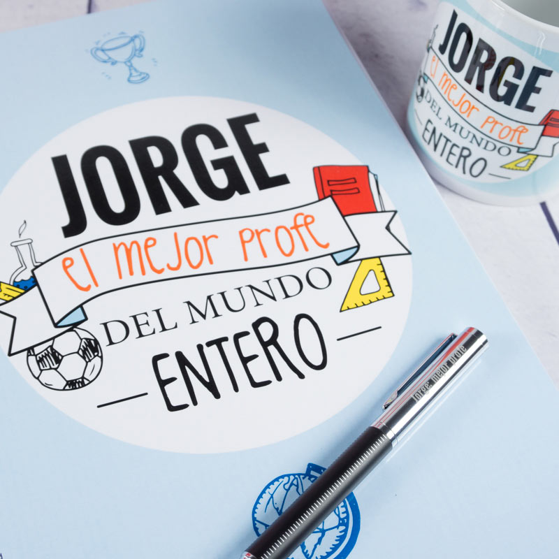 Regalos personalizados: Kits regalo: Kit personalizado 'Mejor Profe'