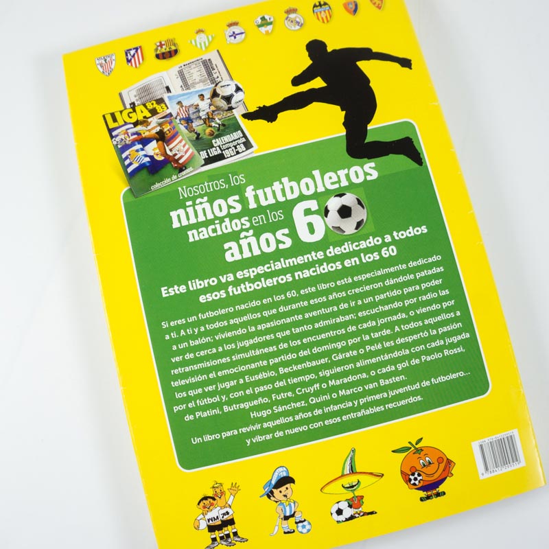 Regalos personalizados: Rebajas: Libro 'Nosotros, los niños futboleros en los años 60' personalizado