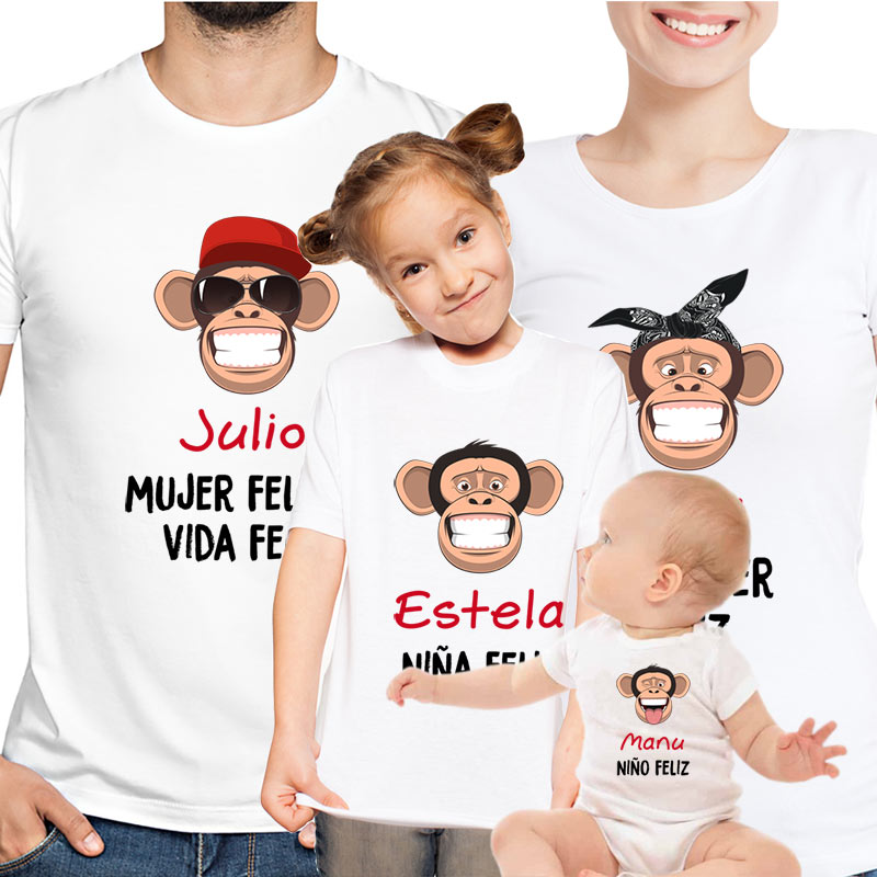 Playeras Personalizadas Para Hombre Y Mujer En Diferentes Medidas