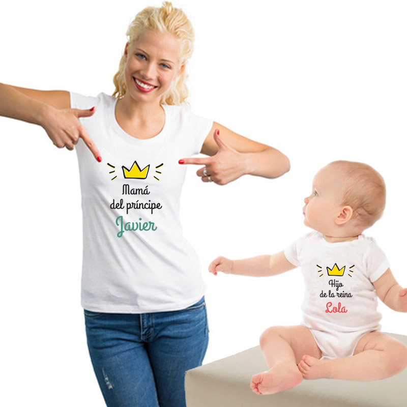 excusa Pekkadillo comunicación Pack camisetas personalizadas 'Mamá de ...'