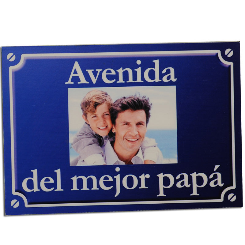 Regalos personalizados: Diseño y decoración: Placa de calle foto personalizada