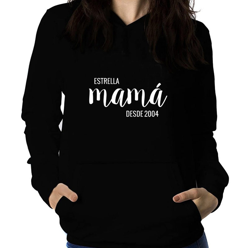 Regalos personalizados: Regalos con nombre: Sudadera personalizada para mamá