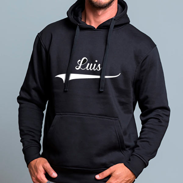 Regalos personalizados: Regalos con nombre: Sudadera personalizada retro